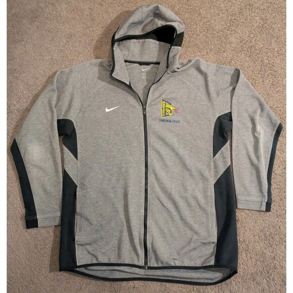 Nike Showtime Drexel University Dragons Swimming Diving Sweatshirt Men's XL - Picture 1 of 6